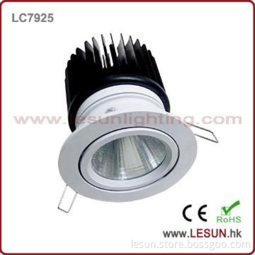 Fashion design 25W cob recessed led spotlight LC7925